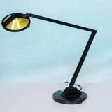 1980s Memphis desk lamp, space age vintage Ikea desk