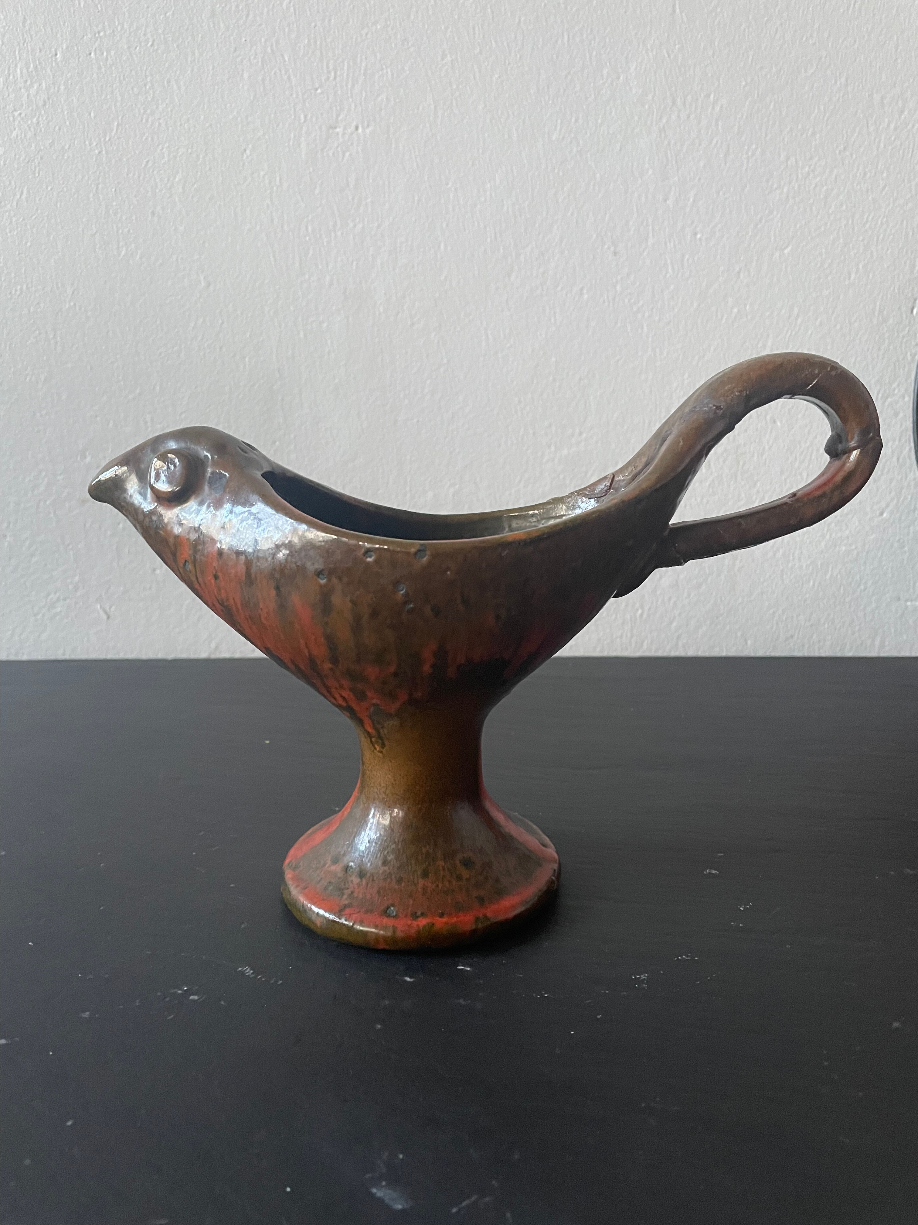 Céramique zoomorphe André Freymond