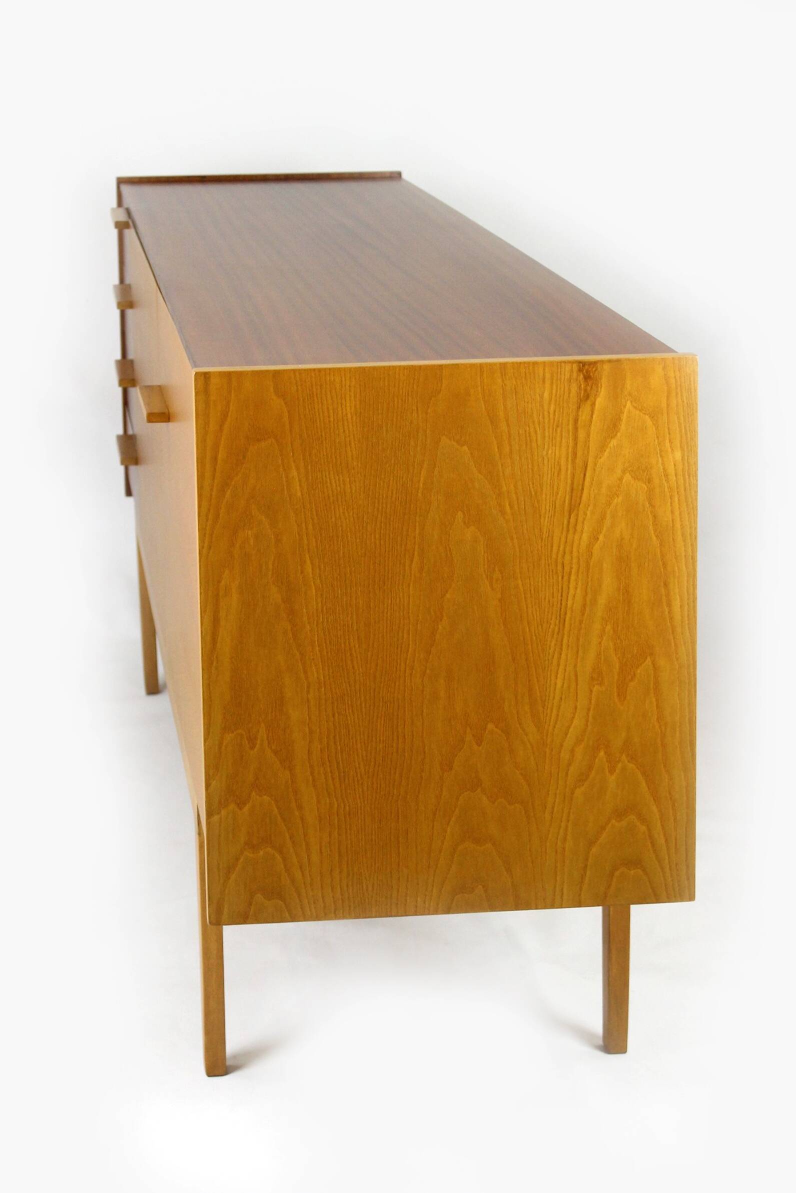 Restored Mid-Century Modern Sideboard in Mahogany and Ash. 1960s