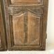 Pair of 18th century oak cabinet doors