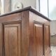 Counter or desk in oak from the 1950s.