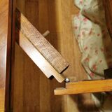 Cherry wood console and games table