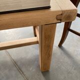 Stripped farm coffee table