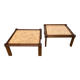 Brutalist Farmer Side Tables  by Gerd Lange for Bofinger, Germany 1960s
