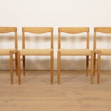 4 x dining chair | Bramin | H.W. Klein | Soaped oak | Restored