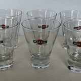Set of 6 martini glasses
