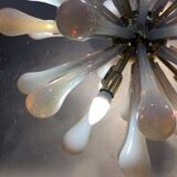 Drops Murano glass chandelier