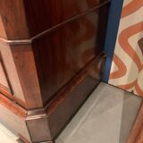 Old mahogany veneer cabinet