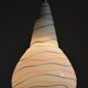 Mid-Century Czech Chromed Steel and Milk Glass Pendant Light, 1960s