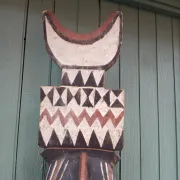 Traditional Bwa mask from Burkina Faso