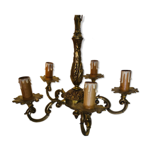 lustre en bronze