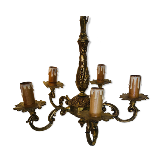 Bronze chandelier