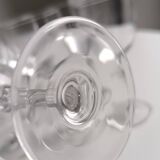 Set of 6 wine glasses