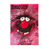 Original Polish cinema poster "The Muppet Movie" 68x98cm 1982
