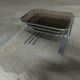 3 vintage nesting tables 70'S