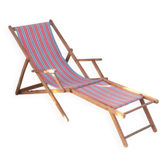 Folding deck chair "vintage 60"