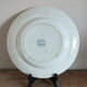 Plat rond en Terre de Fer, Service Nénuphar Salins E.C Samaritaine