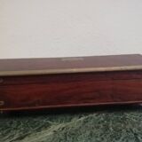 Mahogany travel writing case
