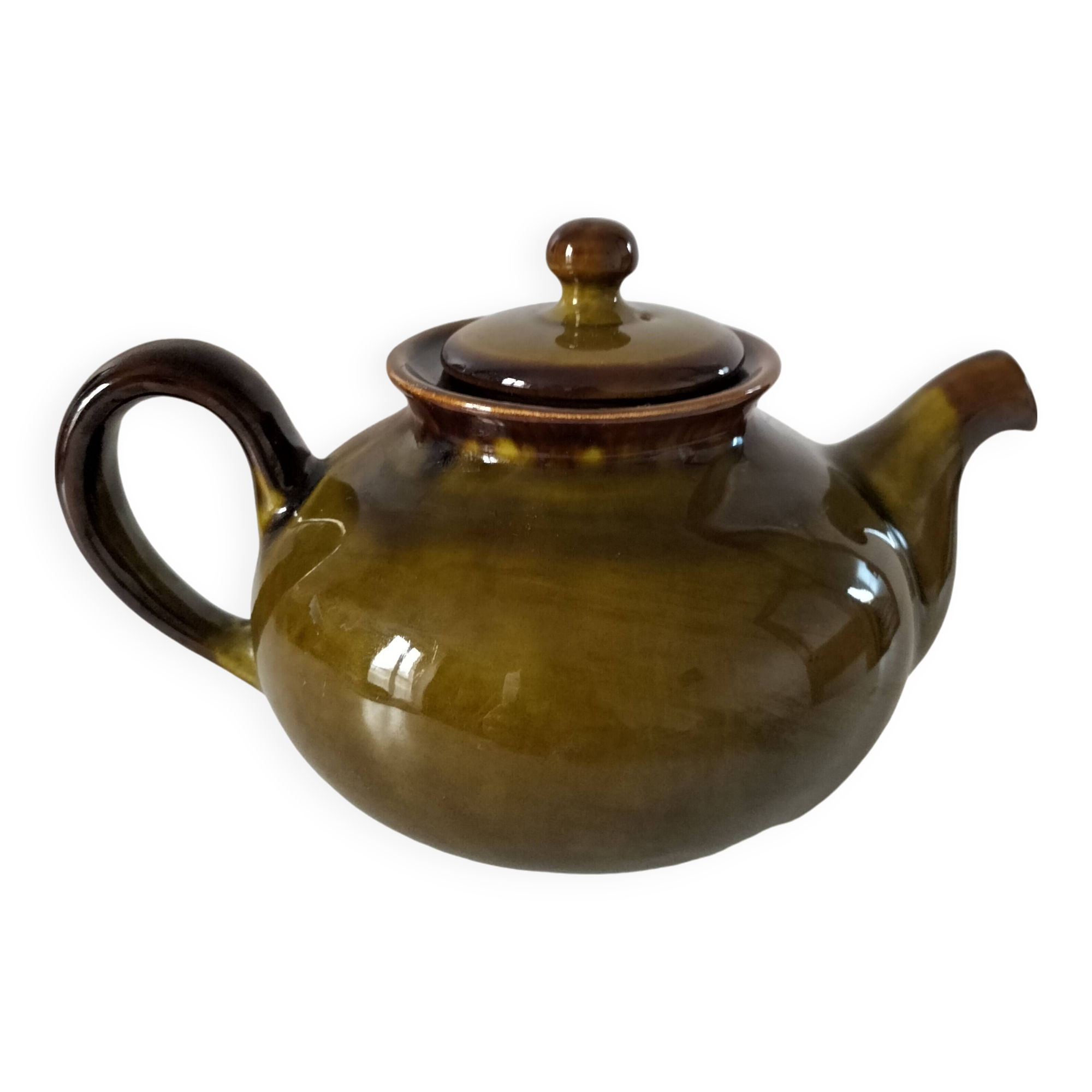 Saint Clément earthenware teapot