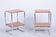 Bauhaus Bedside Tables by M. Breuer for Thonet, Germany, 1920s, Set of 2