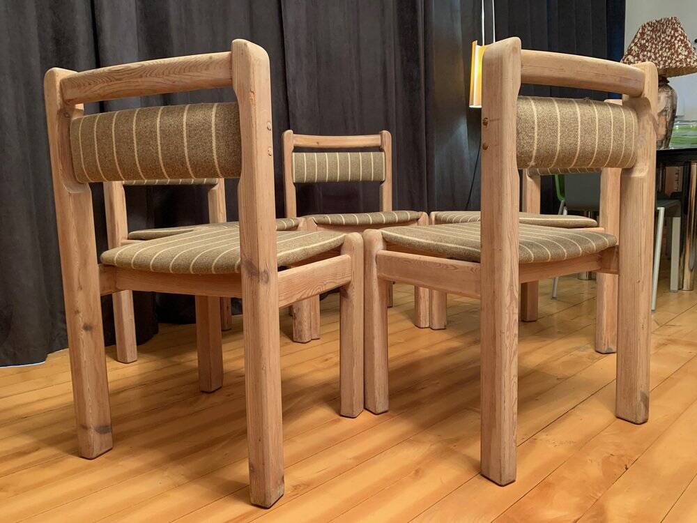 Chairs from Thorsø Stolefabrik, Denmark, 1970s, set of 5