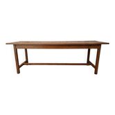 Table de ferme en chêne  220 cm