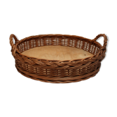 Wicker tray