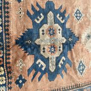 Vintage Turkish carpet Kars Anatolia handmade 224x324 cm