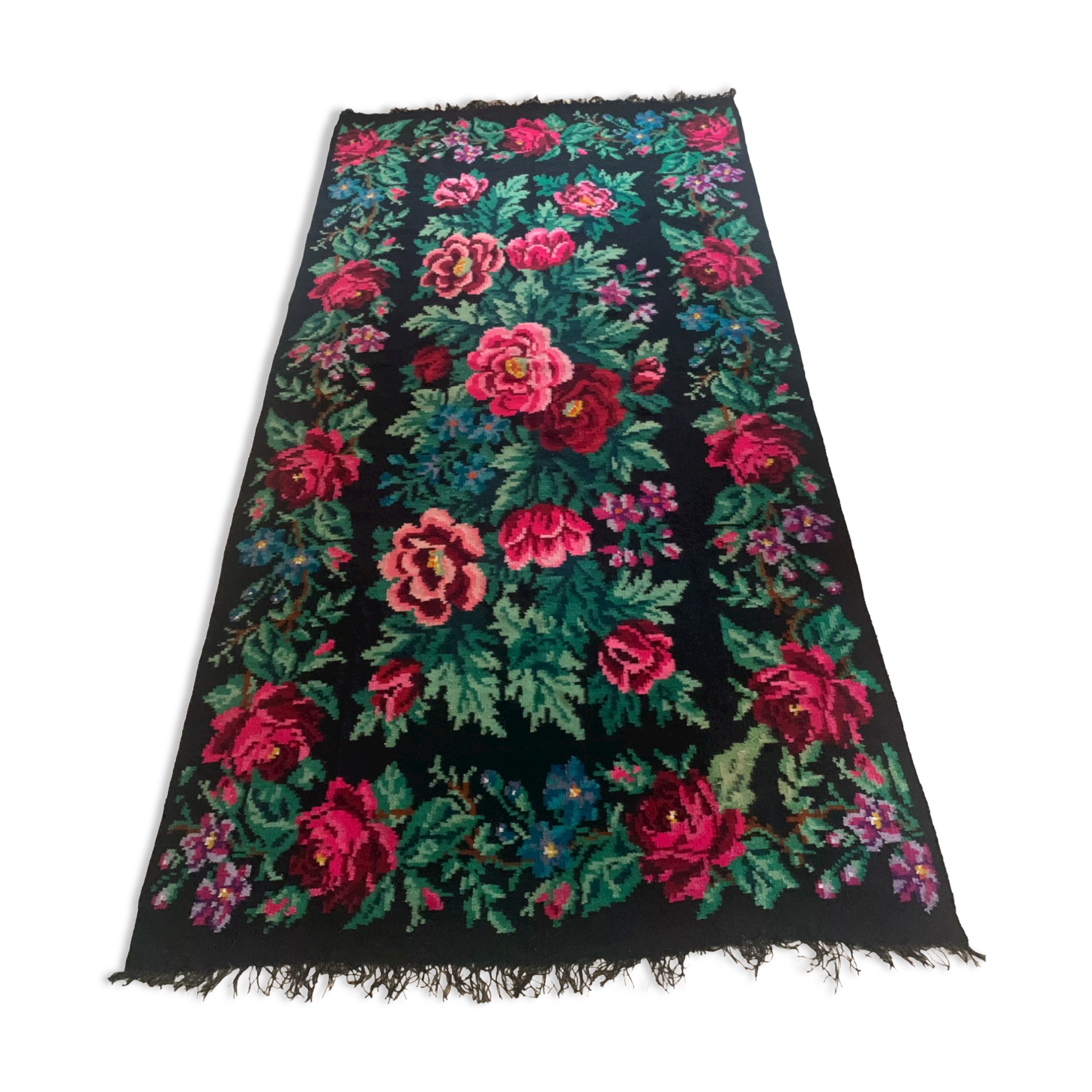 Tapis moldave vintage 172x342cm