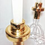 Pair of Dorothy Thorpe's pretzel chandeliers