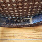 Set of 4 mismatched bistro chairs