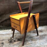 Travailleuse boîte à couture années 50