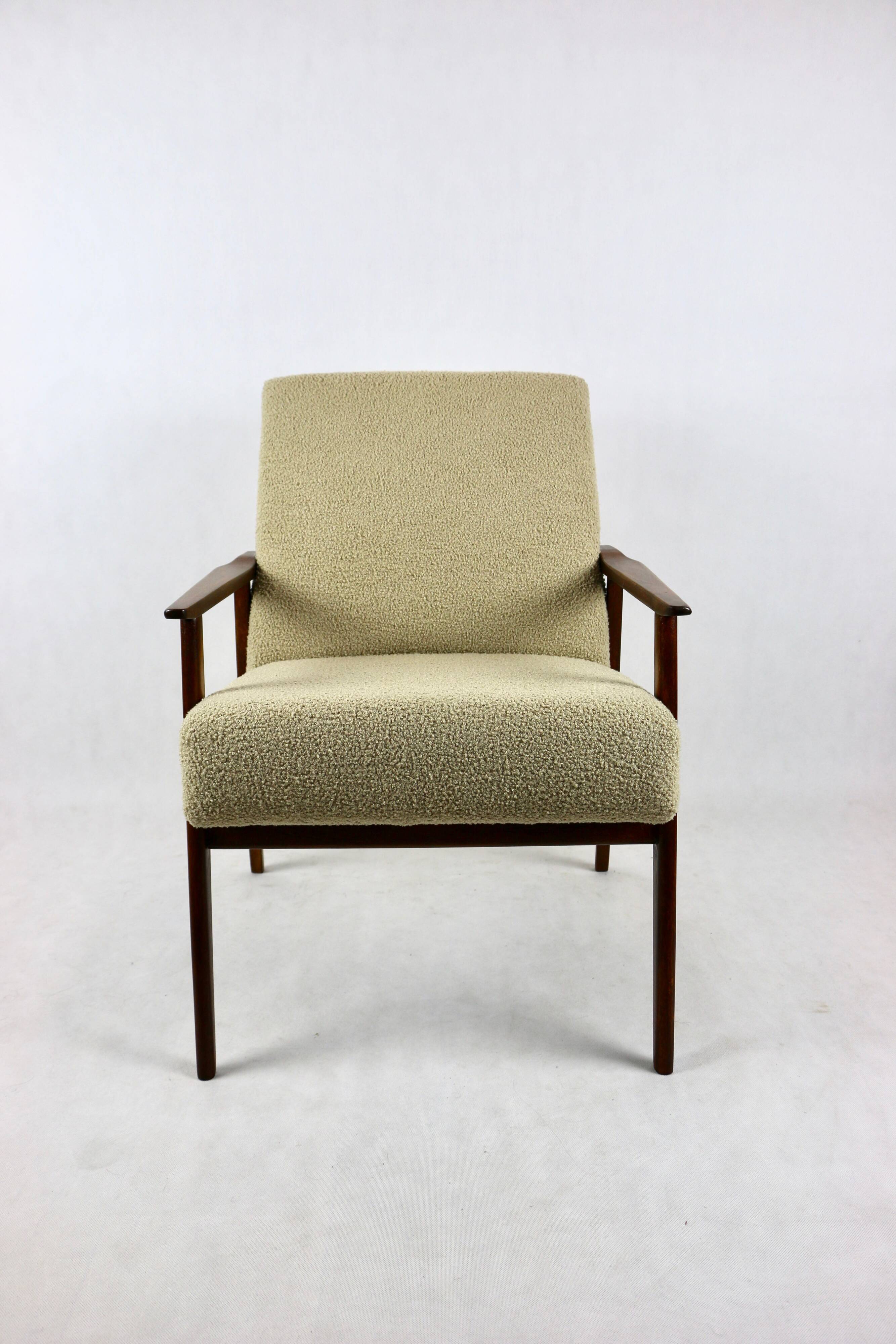 Fauteuil Boucle Beige, 1970s