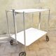 Roller folding extra table