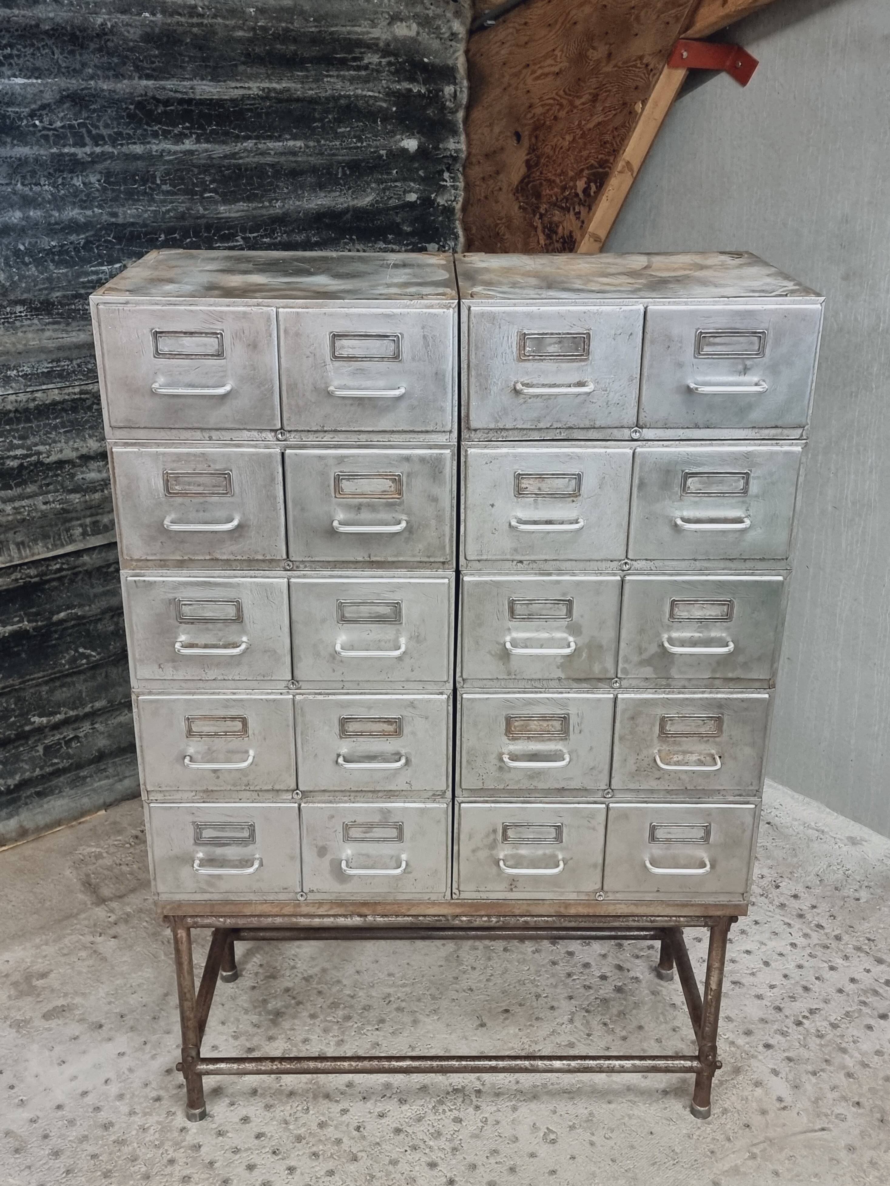 Industrial drawer cabinet filing cabinet hobby cabinet made of iron