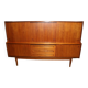 Enfilade haute scandinave édition Samcom en teck, 1960