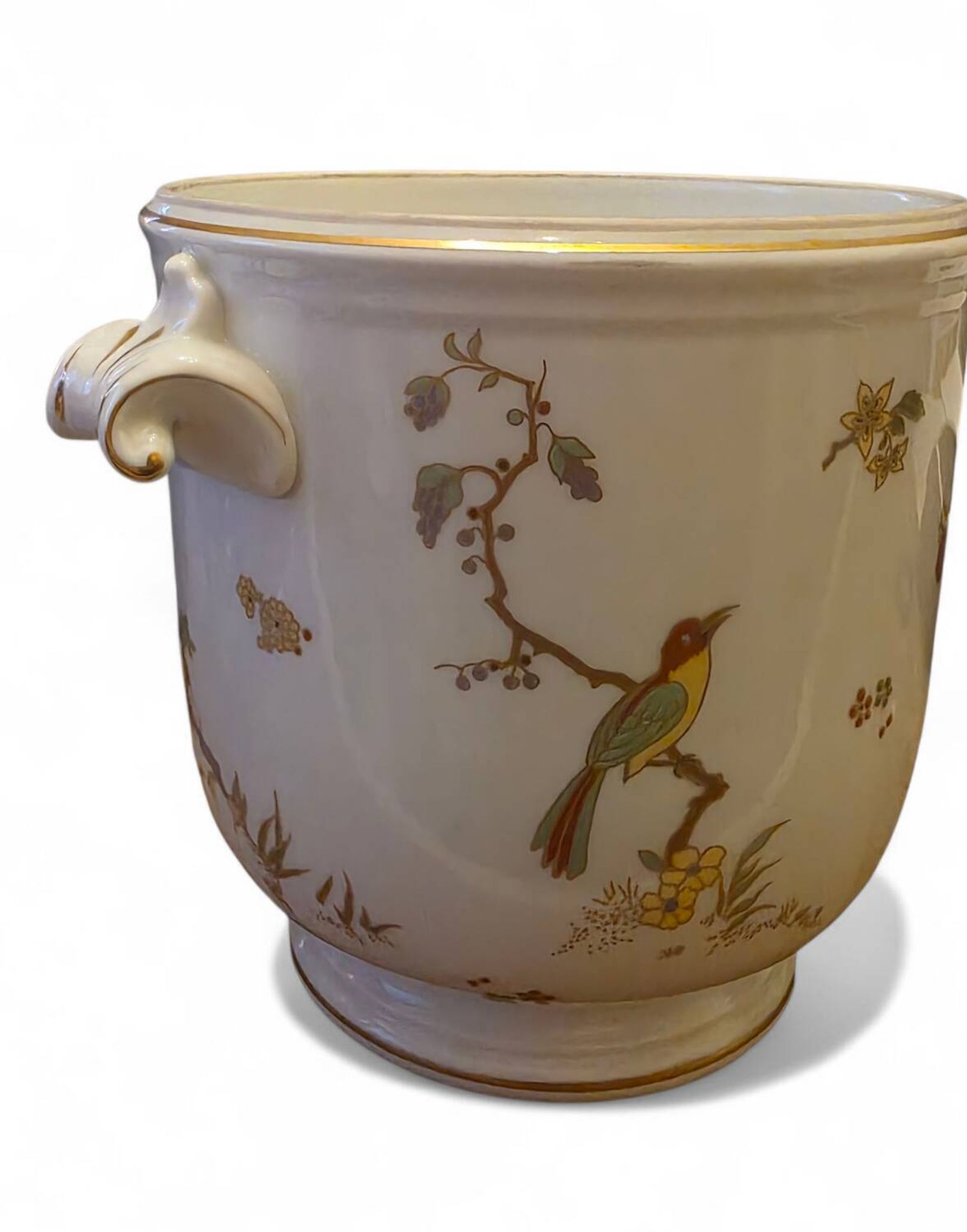 Cache pot Richard Ginori en porcelaine italienne, circa 1960