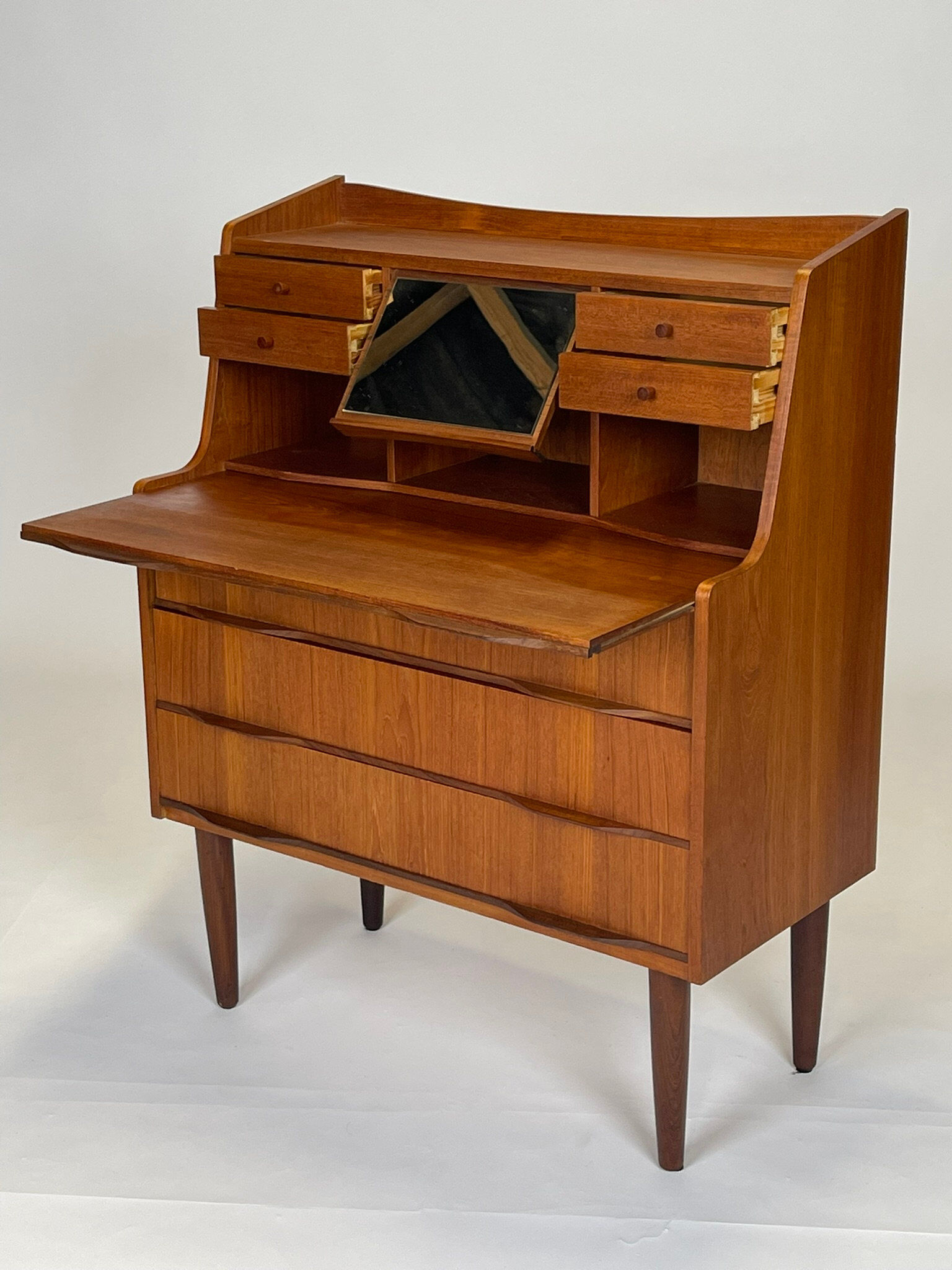 Teak secretary from the 1960s.