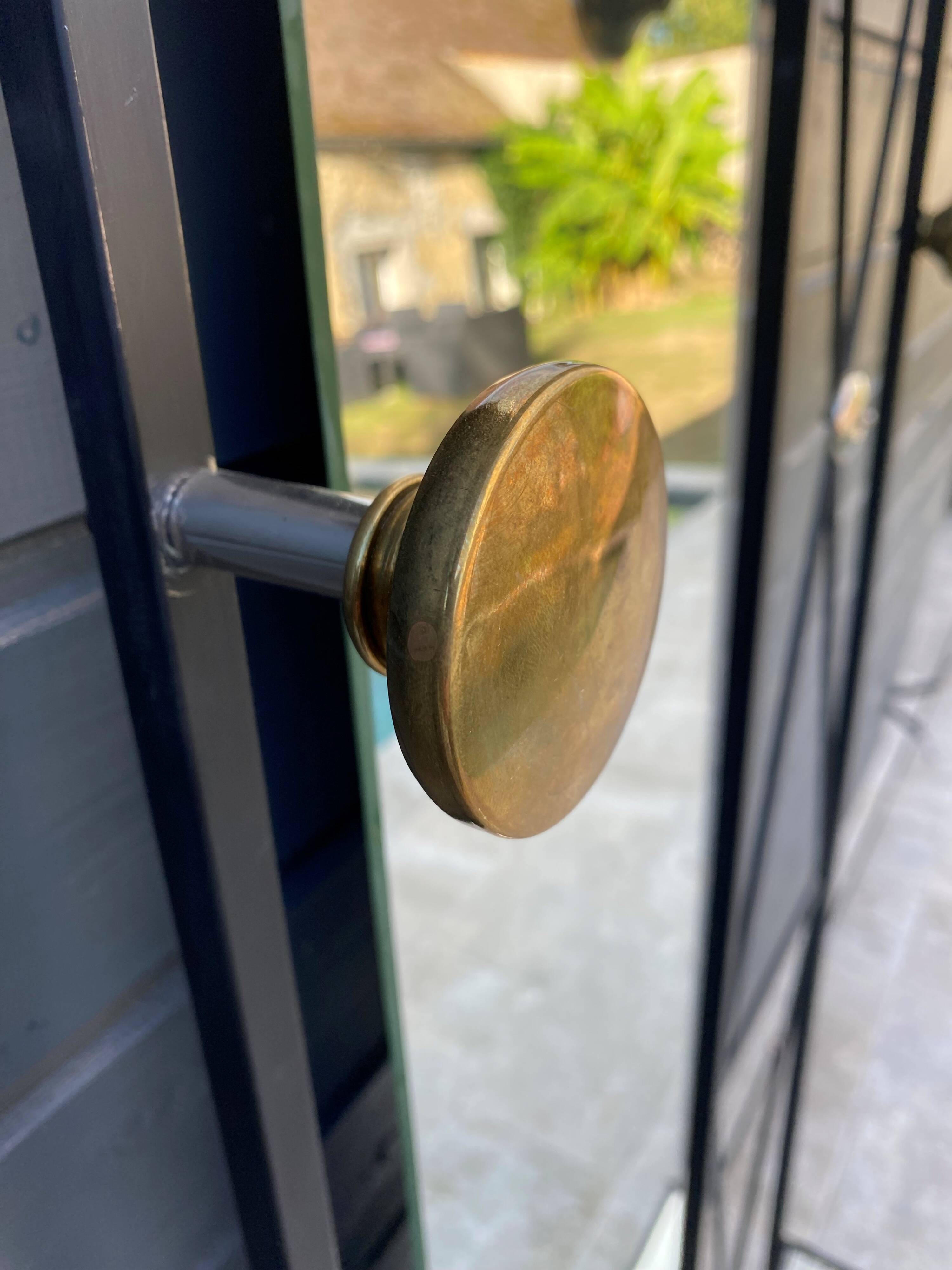 Wardrobe, wall-mounted coat rack, 1950s