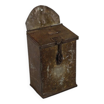 Old metal donation box for cow nandi piggy bank