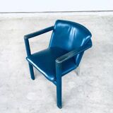 Leather Cachucha Dining Chairs by Hugo De Ruiter for Leolux, 1990s, Set of 4