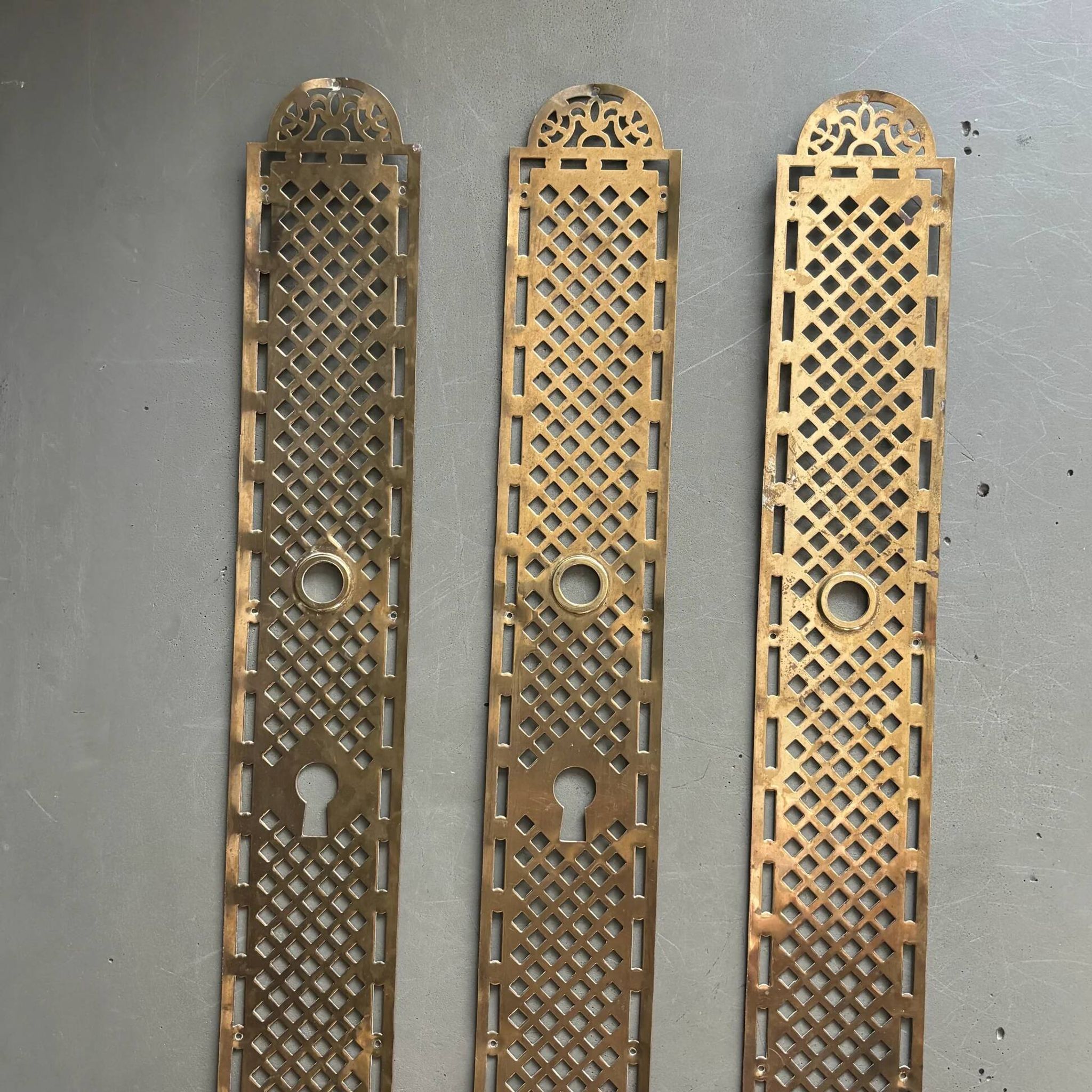 3 old cleanliness plaques - 52cm - Ref 1337