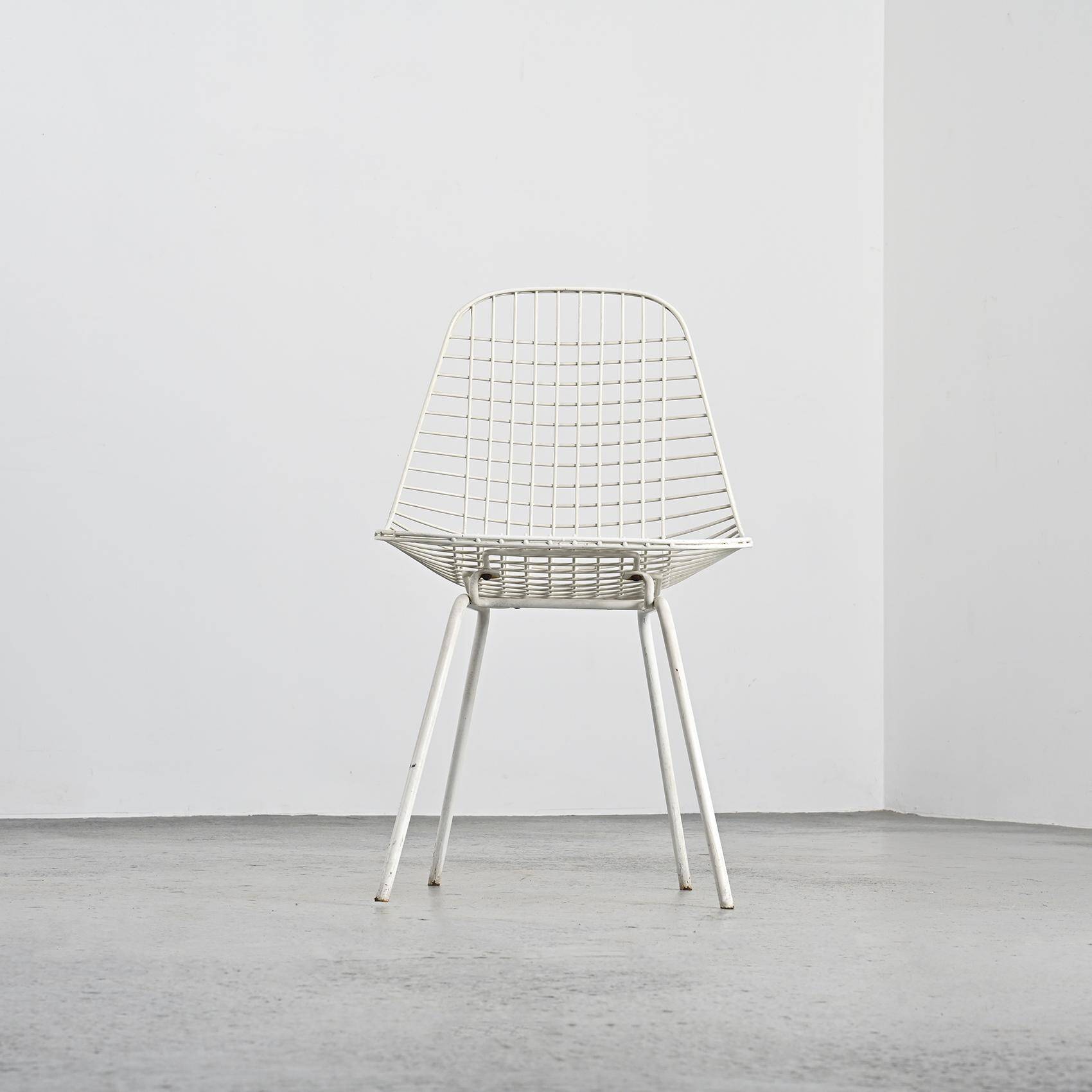 Set of 6 "Bikini" chairs by Charles & Ray Eames for Herman Miller, 1951