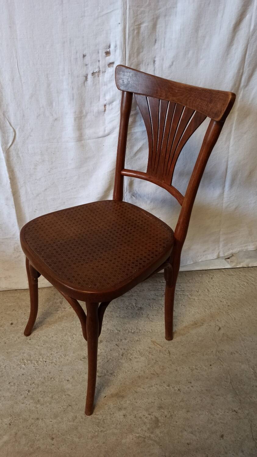 Pair of bistro chairs 1900 Jakob & Joseph Kohn Wien