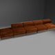 Rare modular Lucite canapé by Roberto Monsani for Acerbis, Italy 1975
