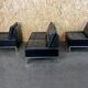 60s 70s sofa and 2 armchairs by Hans Peter Piehl for Wilkhahn leather sofa design