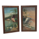 Paire tableaux exotiques