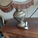 Copper foot lamp