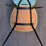 Yellow pair of vintage chairs