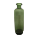 Green glass vase